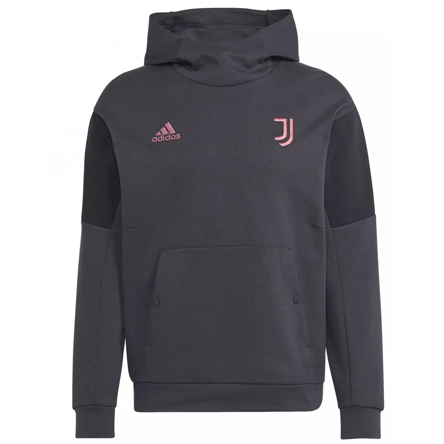 Juventus casual Travel hooded presentation tracksuit 2022/23 - Adidas