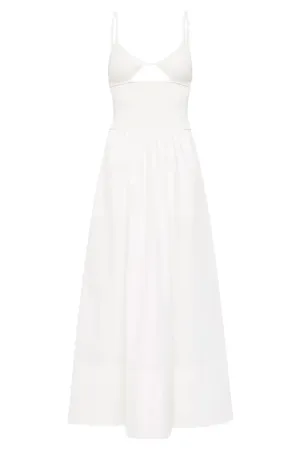 Knit Cami Dress | White