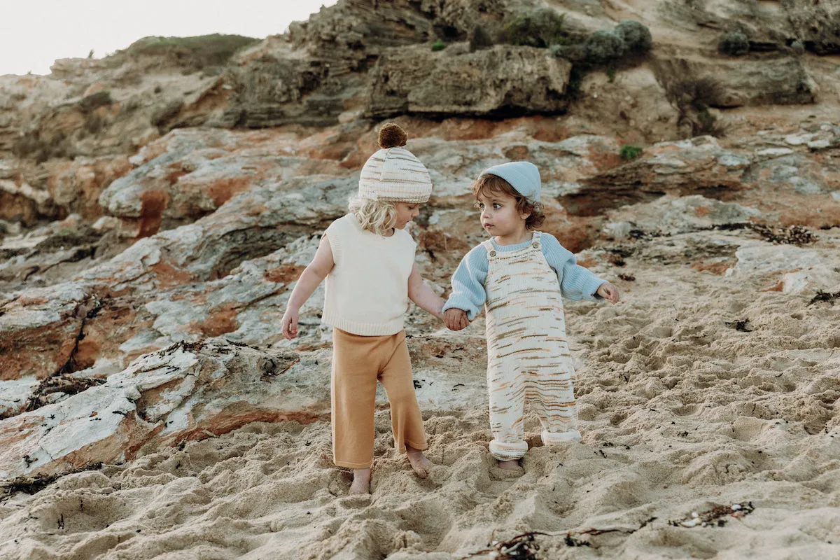 Knit Flare Pants - Buttermilk