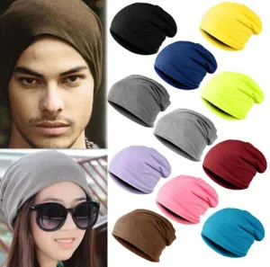 Knitted Unisex Slouch Hat