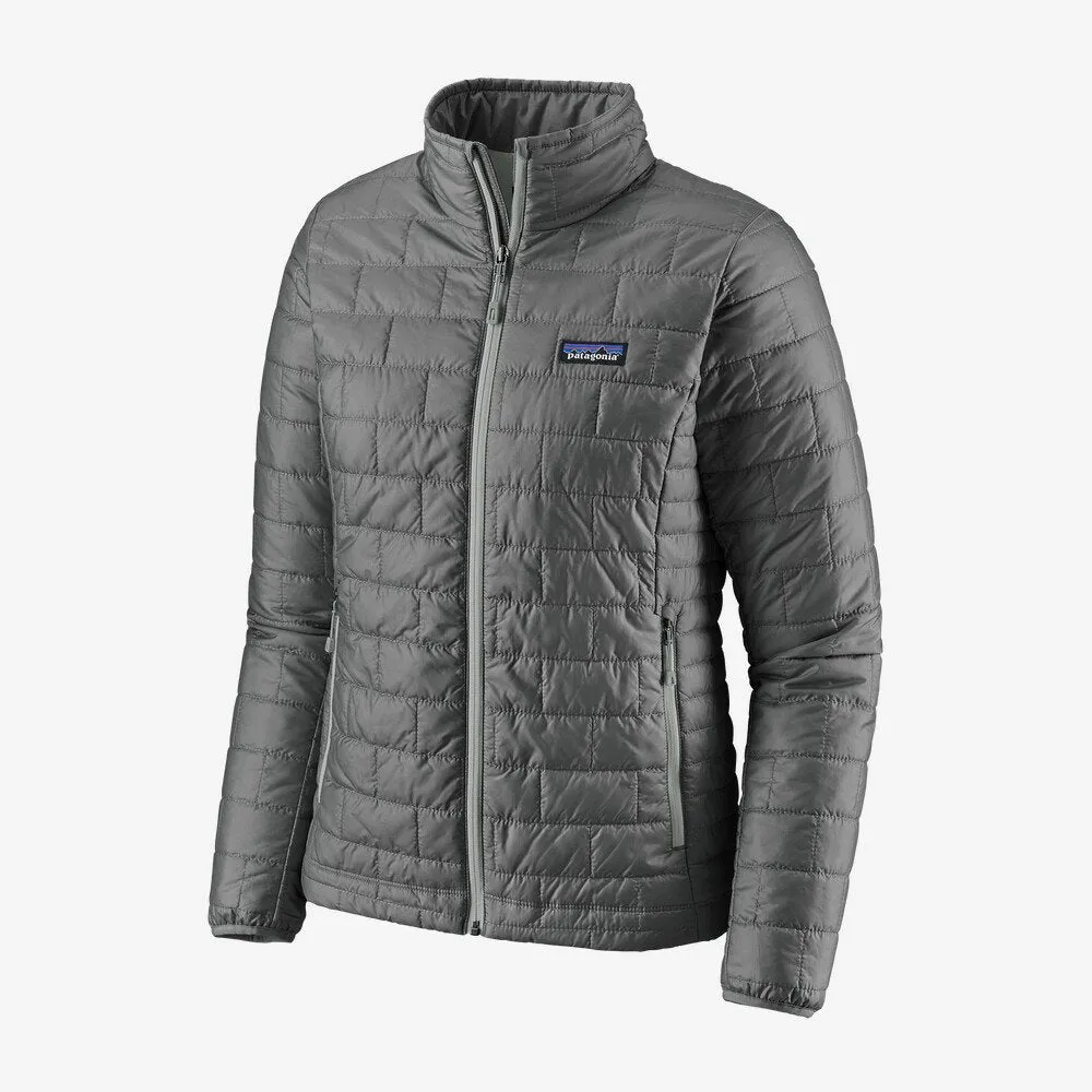 LADIES PATAGONIA NANO PUFF JACKET - FEATHER GREY