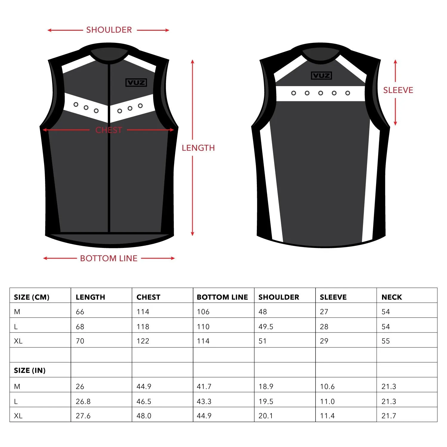 LED Hi-Vis Running, Walking & Riding Vest