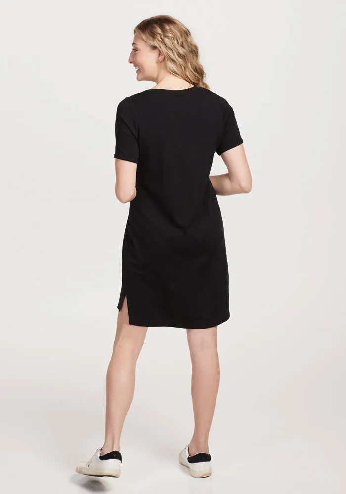 Lexie Dress & Cover-up - Black