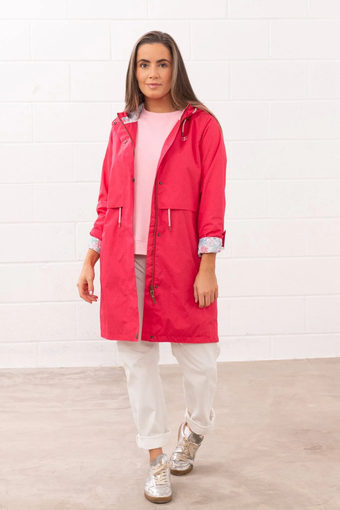 Lighthouse Pippa 3/4 length, highly waterproof coat, with soft cotton lining