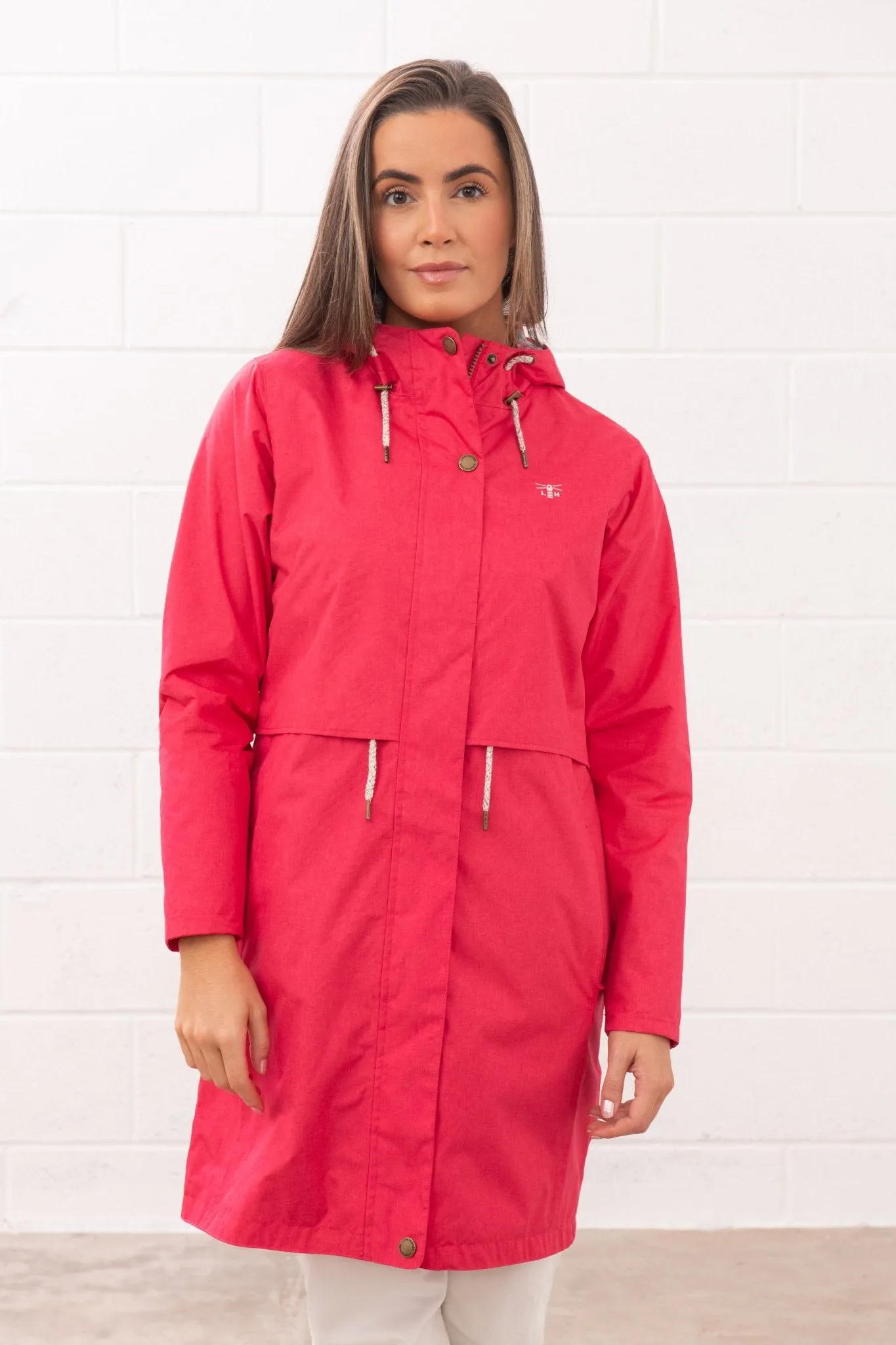 Lighthouse Pippa 3/4 length, highly waterproof coat, with soft cotton lining