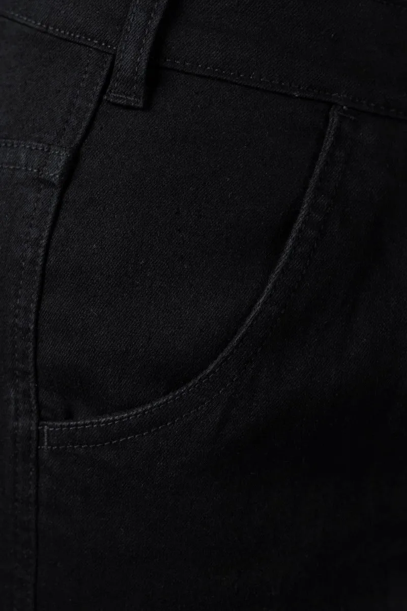 Los Angeles LAX - Wide Leg Jeans- Celeste