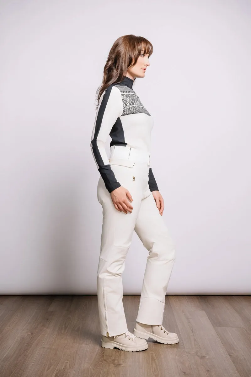 Maren Insulated Ski Pants - Gold Hardware