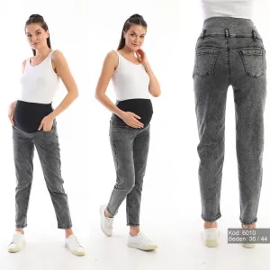 Maternity Boyfriend Jeans - Grey