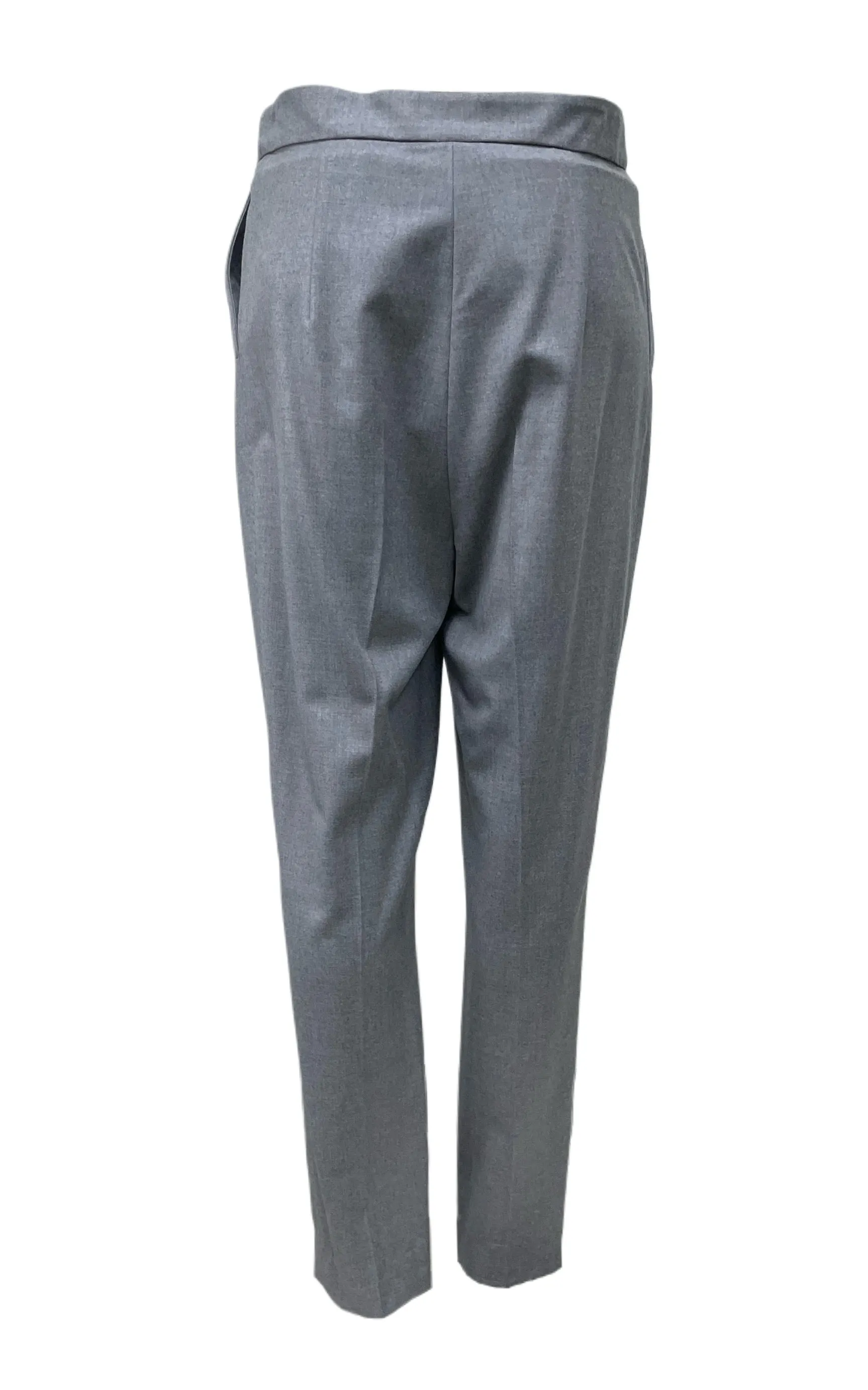 Max Mara Women's Grey Visino Straight Pants NWT