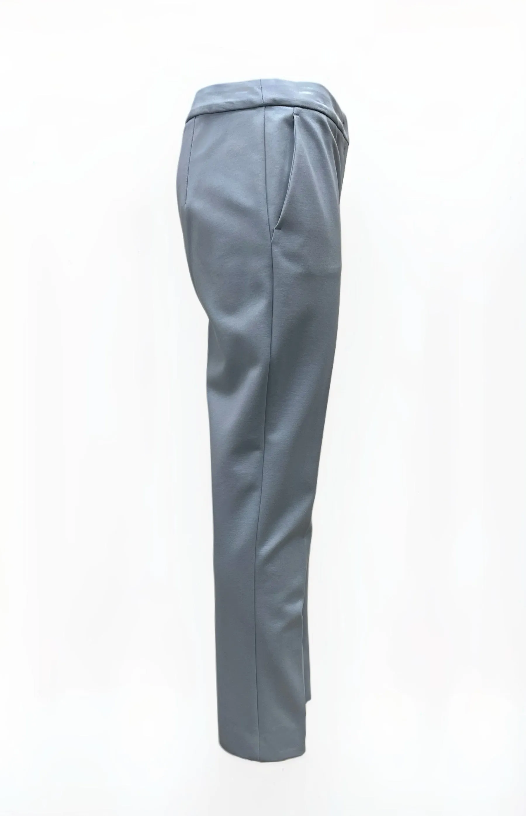 Max Mara Women's Grey Visino Straight Pants NWT