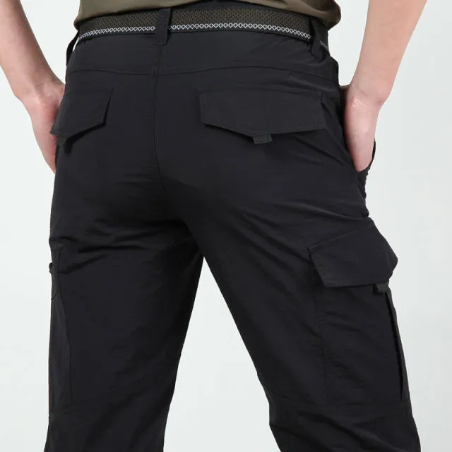 Men Urban Lightweight Tactical Pant Summer Breathable Casual Army Military Long Trousers