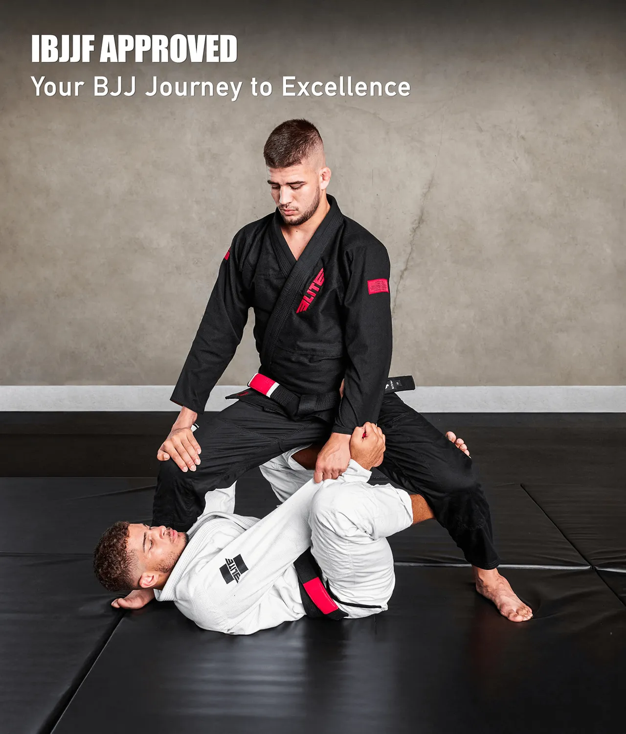 Men's Core Black Brazilian Jiu Jitsu BJJ Gi - (Pack of 3)