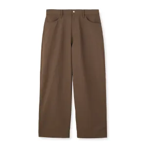 MEN'S STRETCH TWILL WIDE PANTS
