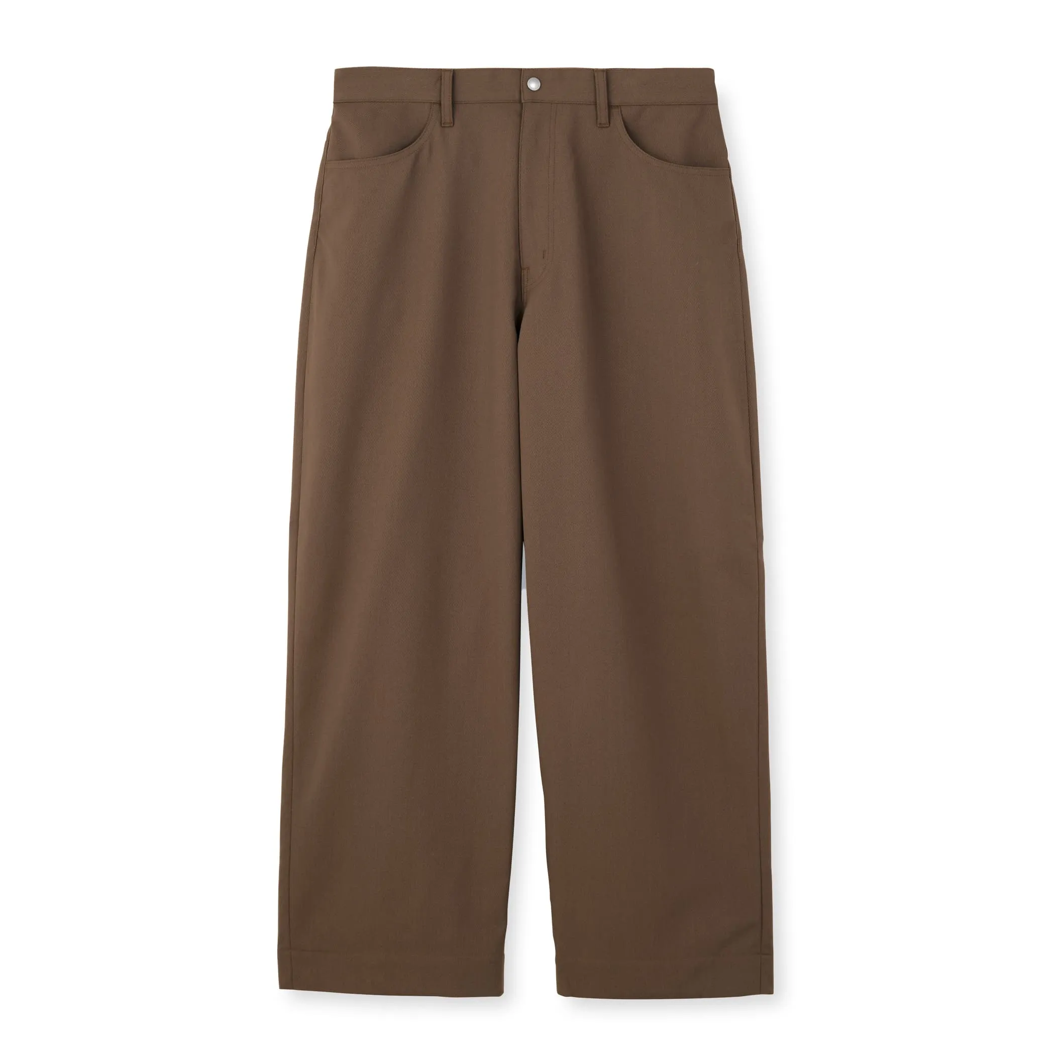 MEN'S STRETCH TWILL WIDE PANTS