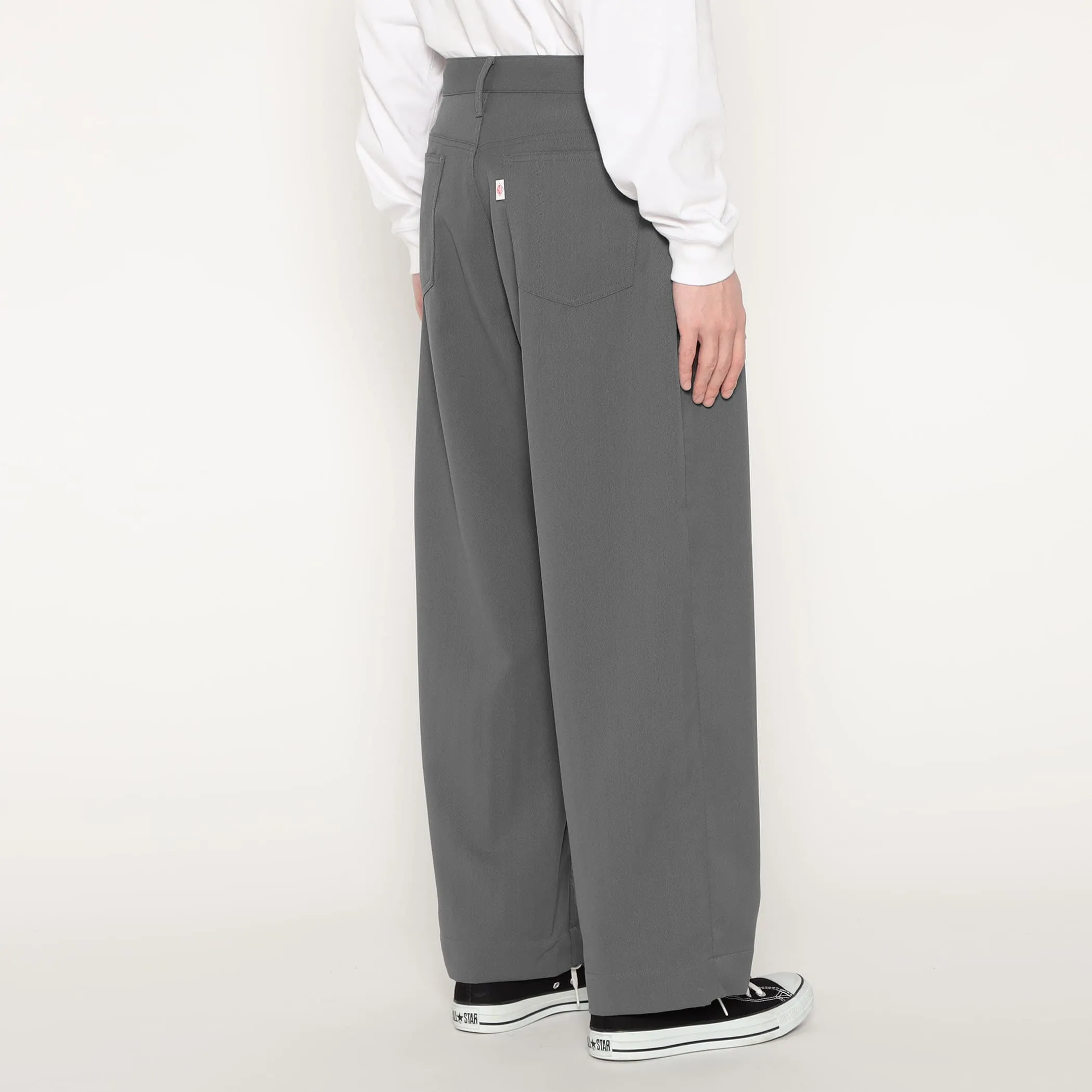 MEN'S STRETCH TWILL WIDE PANTS