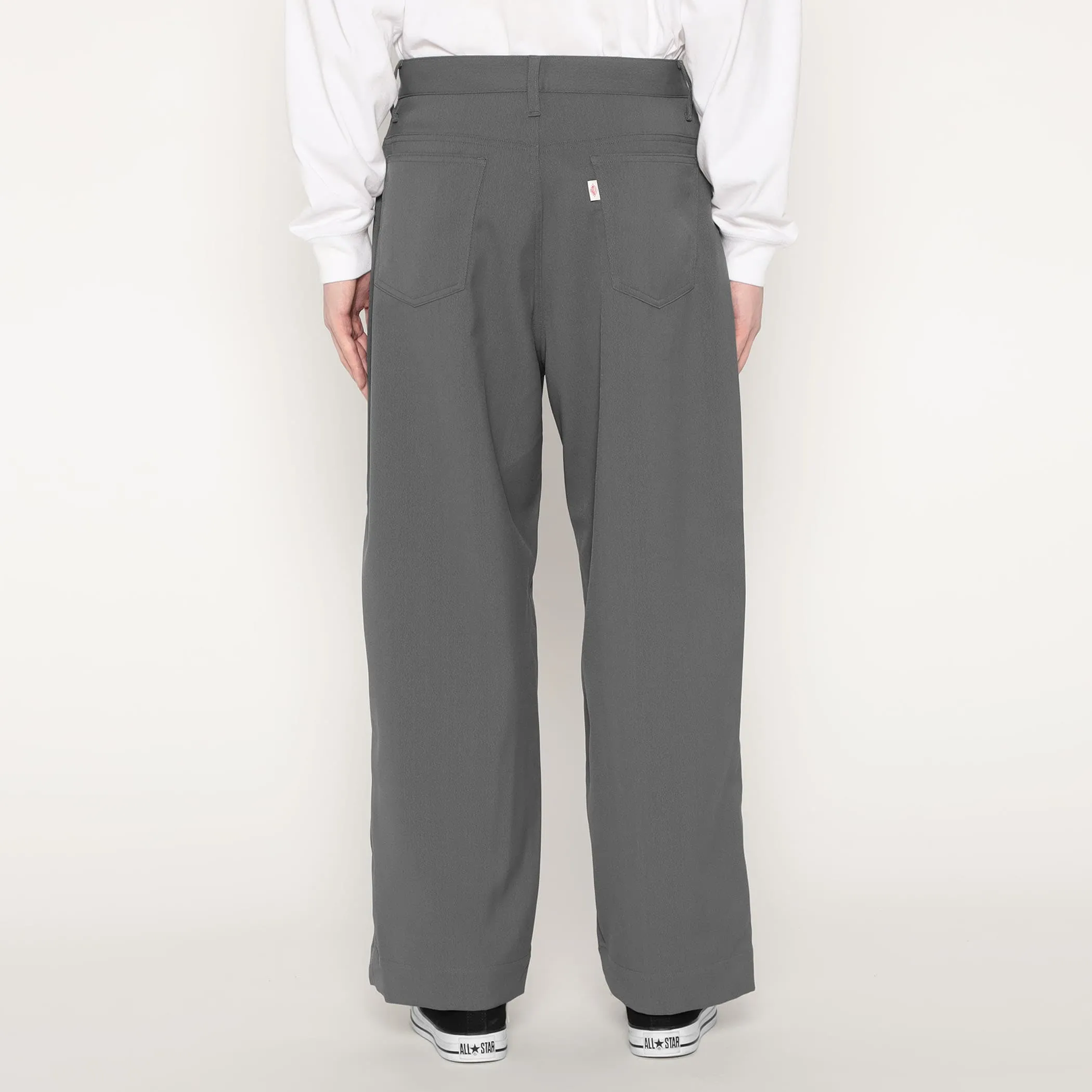 MEN'S STRETCH TWILL WIDE PANTS