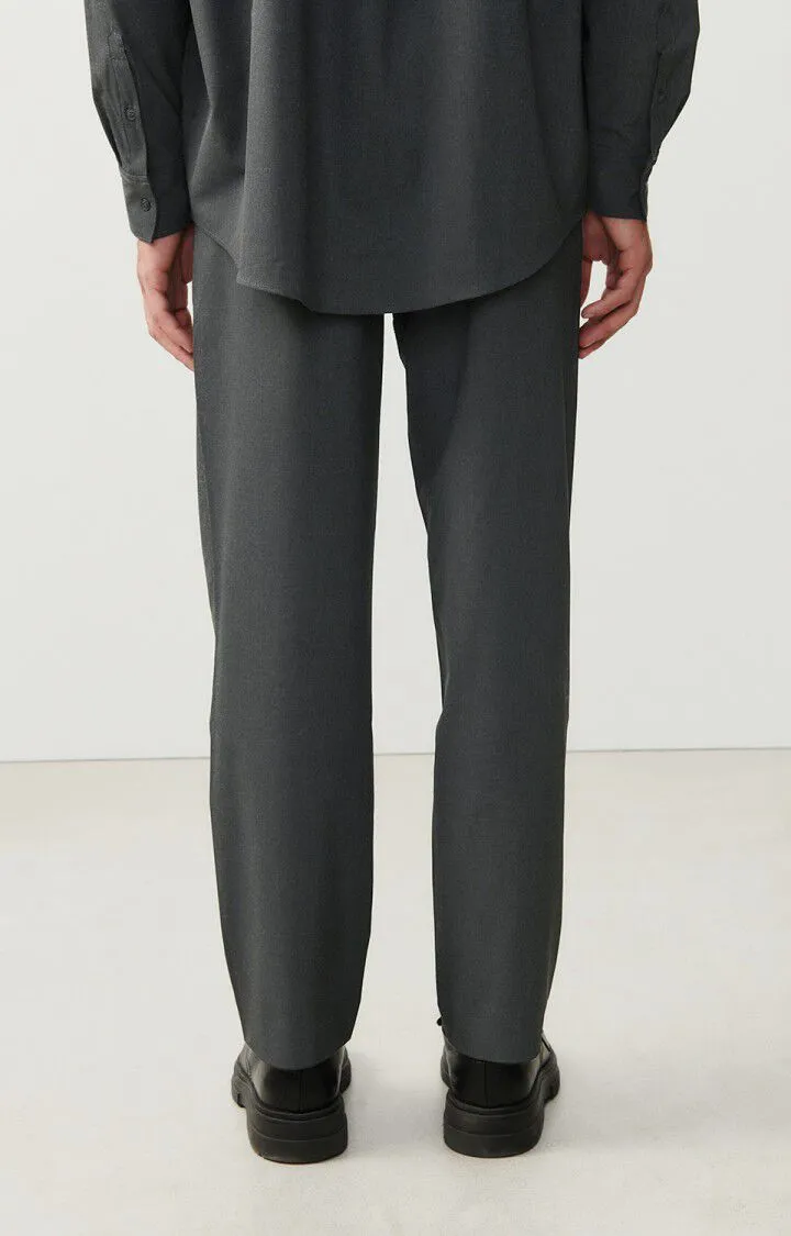 MEN'S TROUSERS KABIRD - CHARCOAL MELANGE