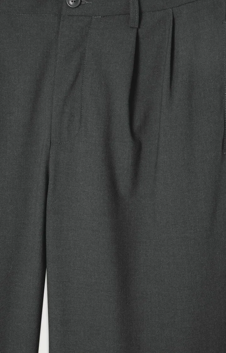 MEN'S TROUSERS KABIRD - CHARCOAL MELANGE