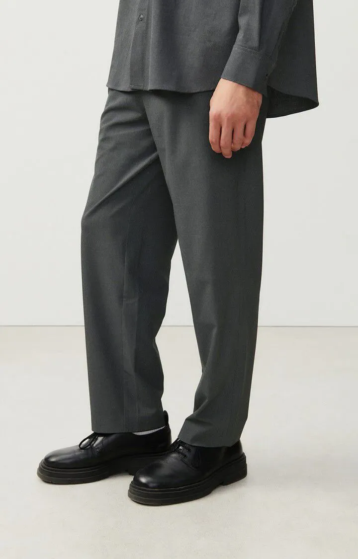 MEN'S TROUSERS KABIRD - CHARCOAL MELANGE