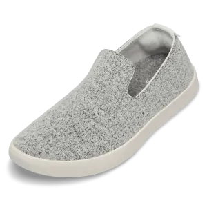 Men's Wool Loungers - Dapple Grey (Cream Sole)