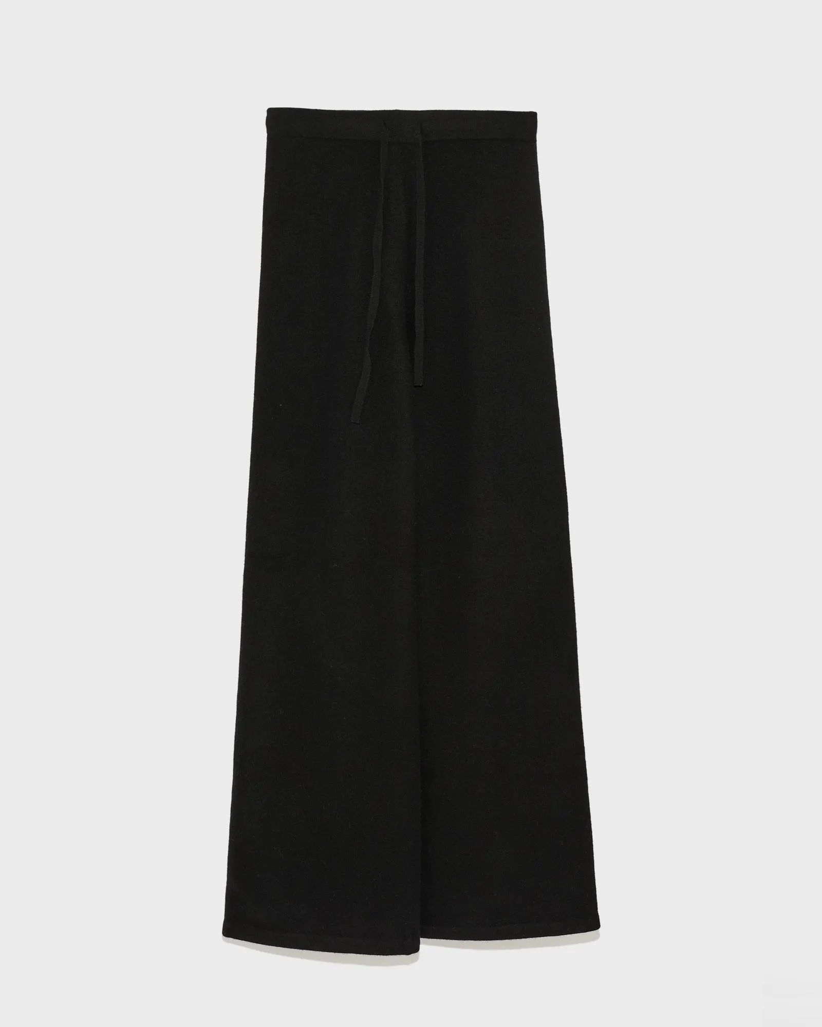 Merino knit wide leg trousers