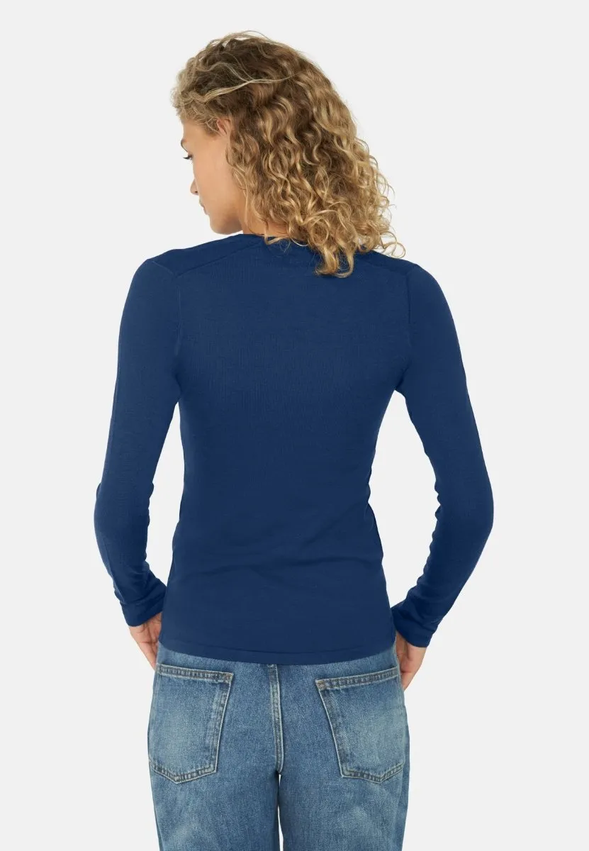 MERINO WOOL BASE LAYER SHIRT FOR WOMEN
