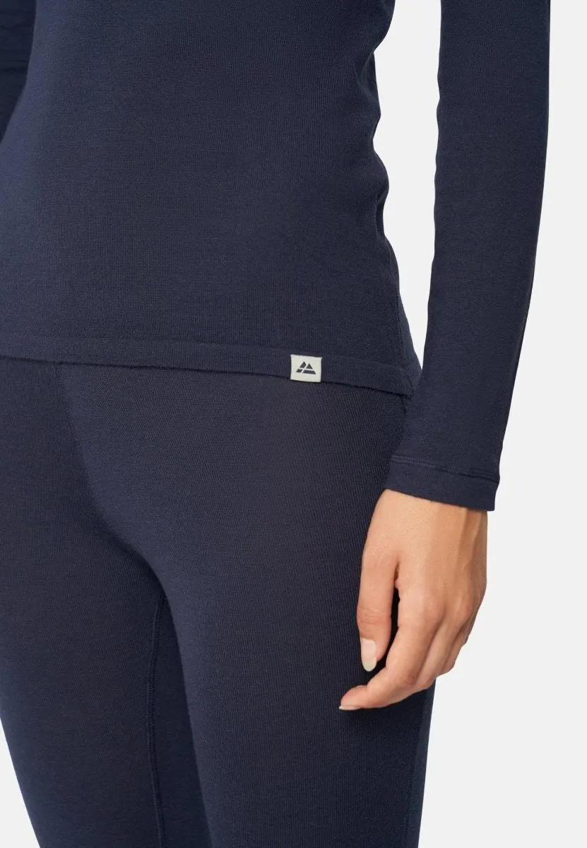 MERINO WOOL BASE LAYER SHIRT FOR WOMEN
