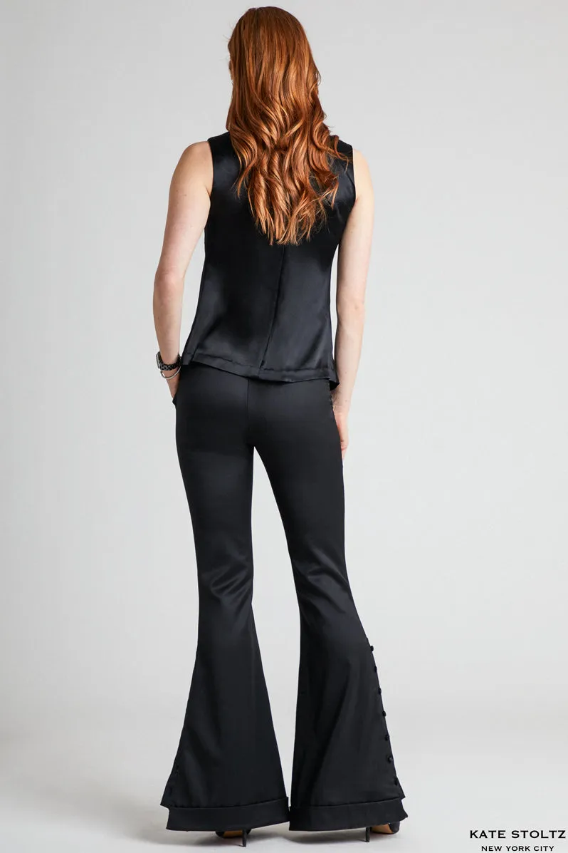 Merino Wool Flare Pant