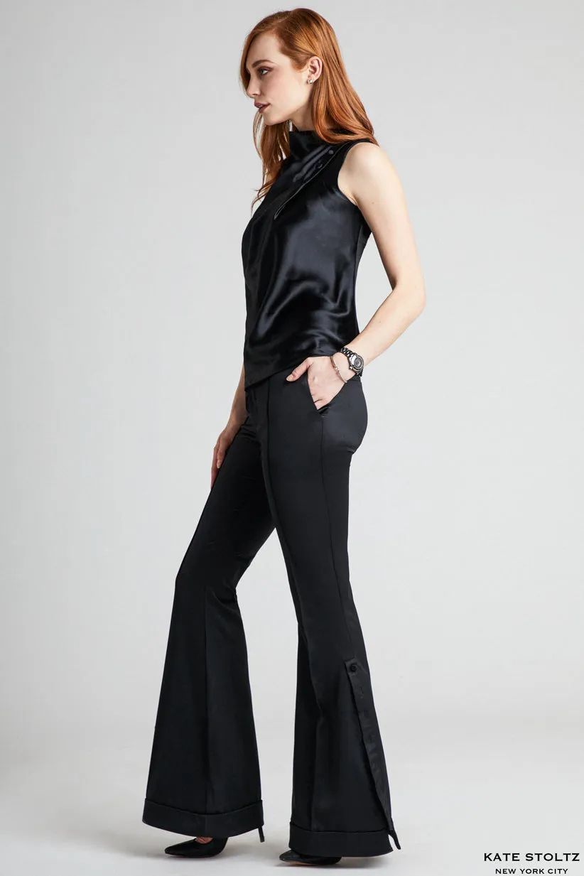 Merino Wool Flare Pant