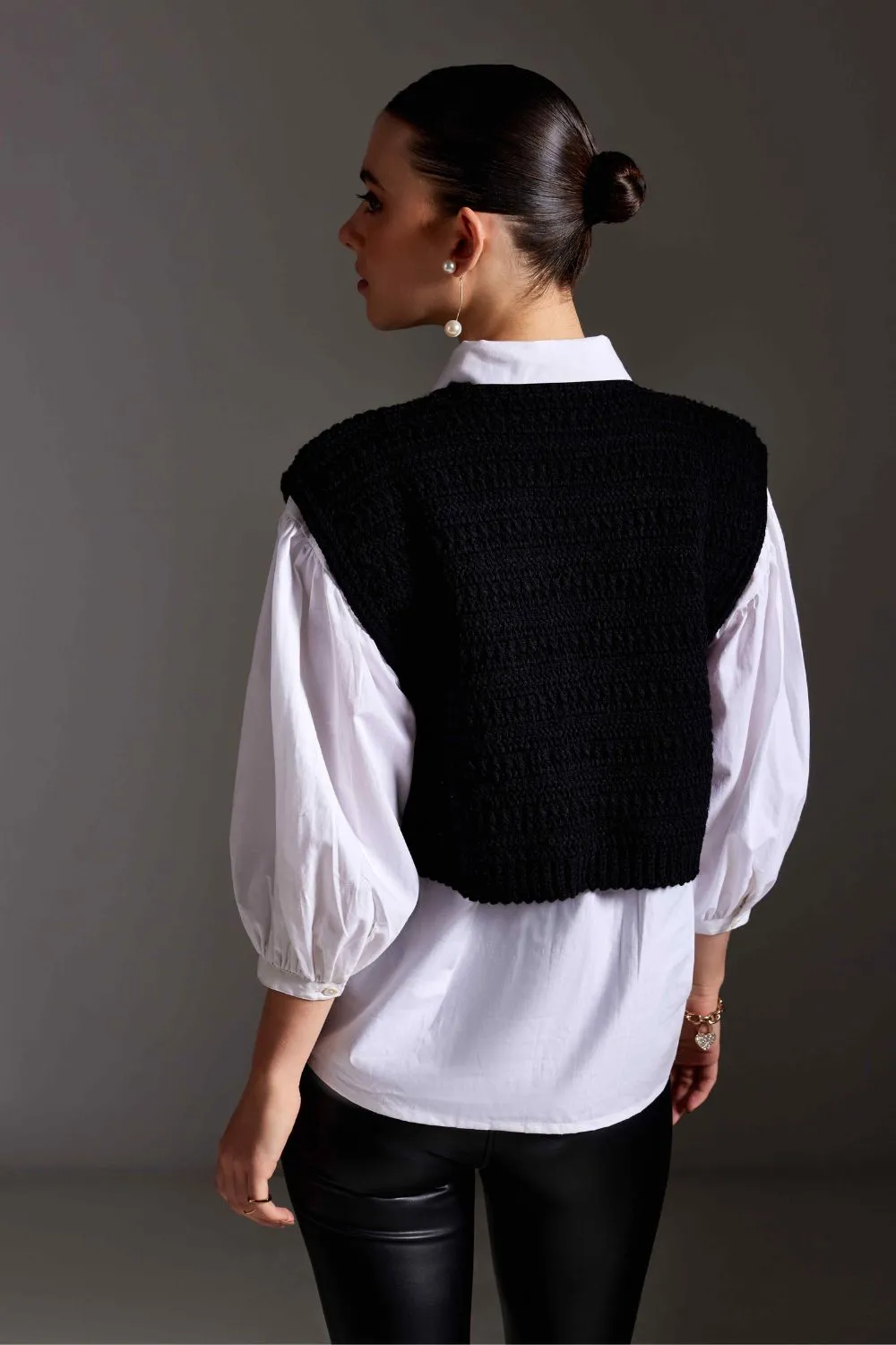 Midnight Magic Knitted Top