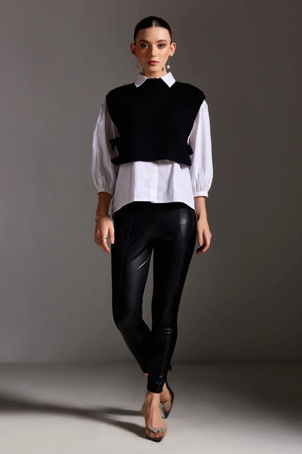 Midnight Magic Knitted Top