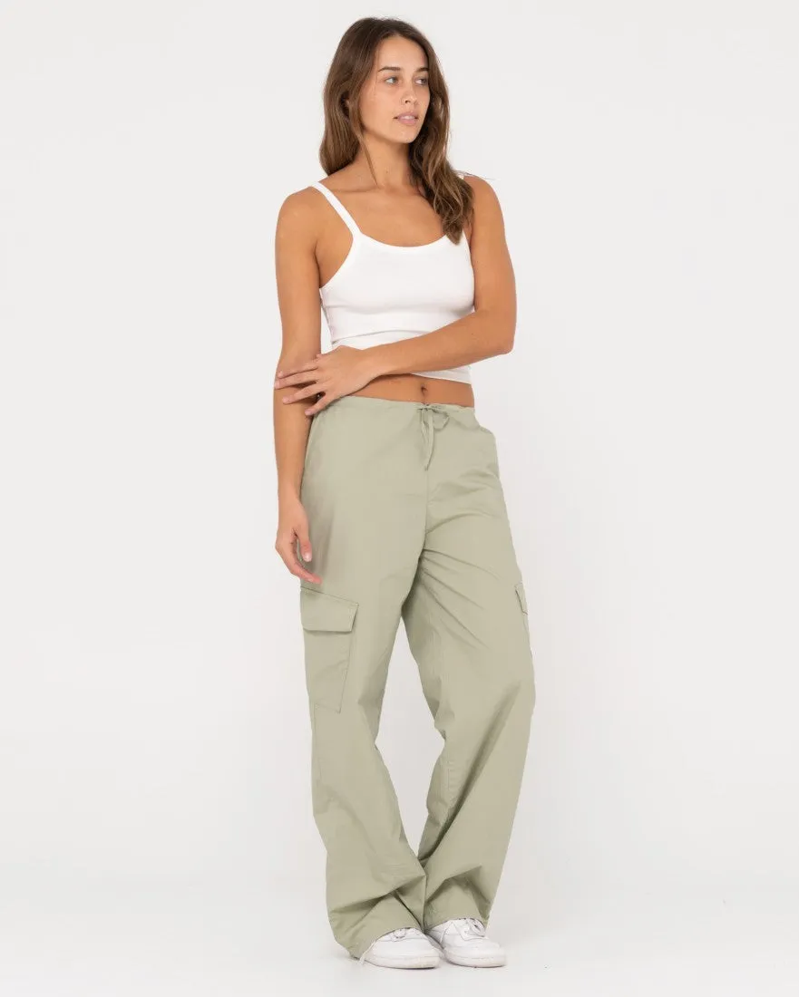 Milly Low Rise Baggy Fit Cargo Pant
