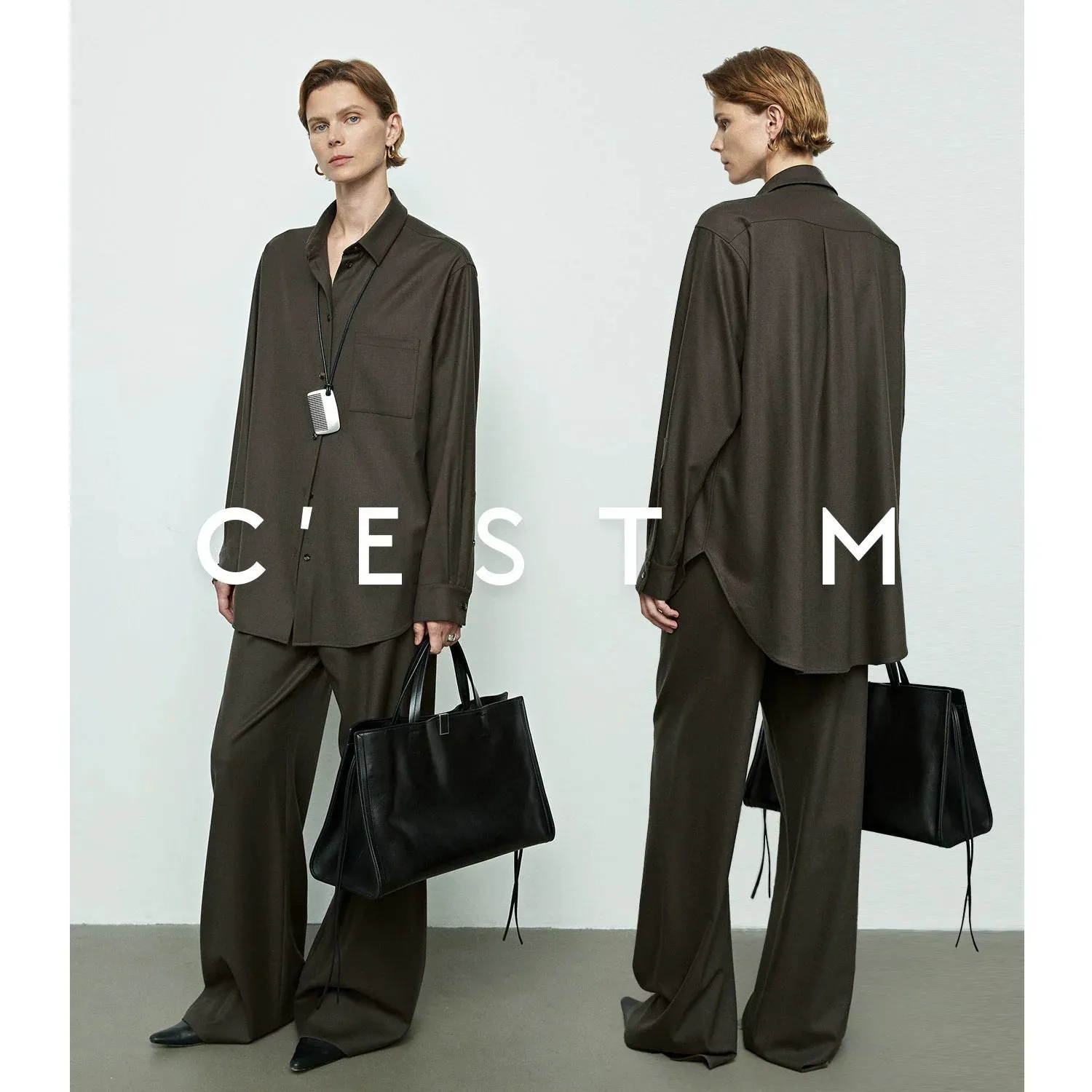 Minimalist Wide-Leg Set