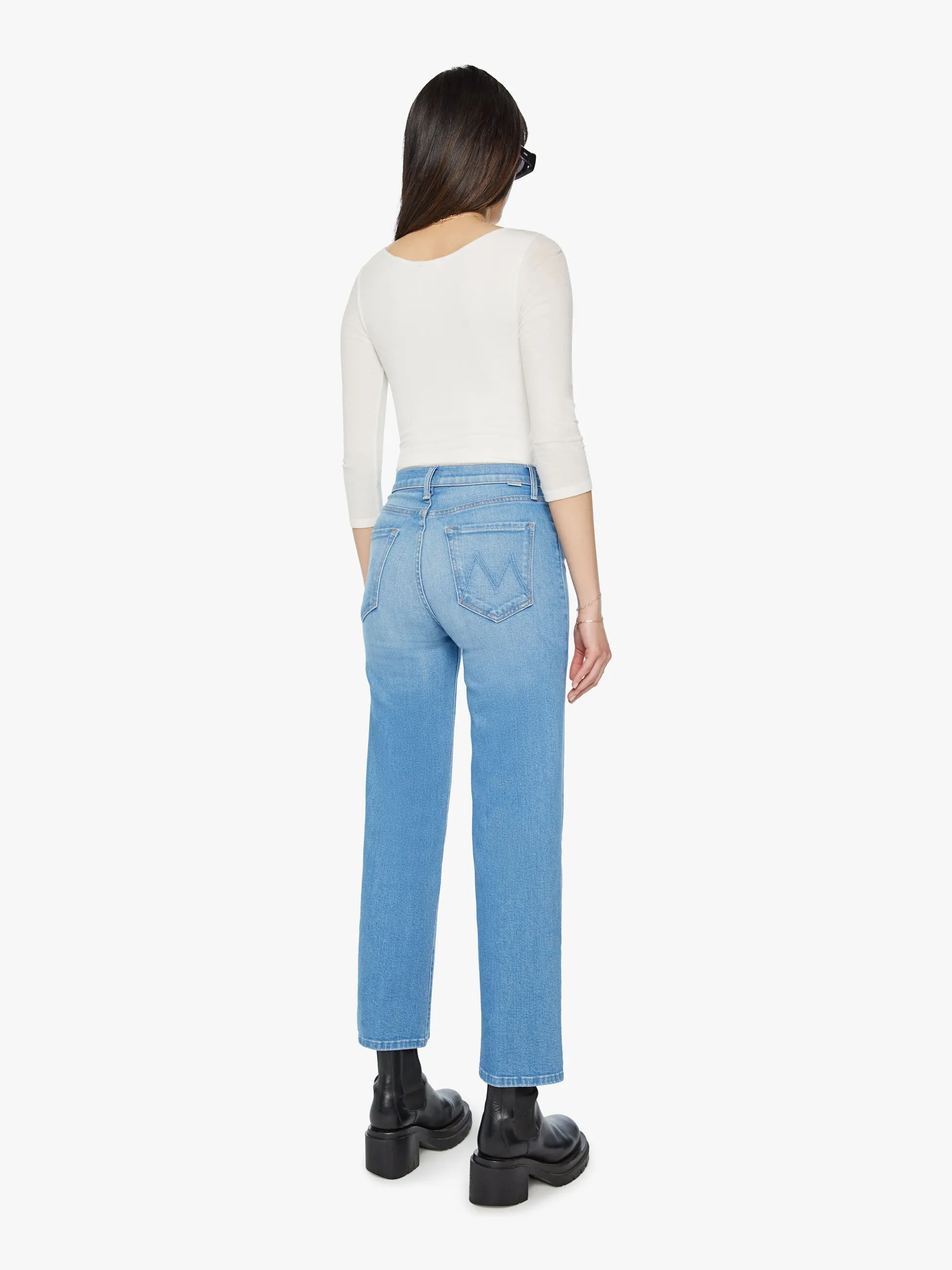 MOTHER Rambler Zip Ankle