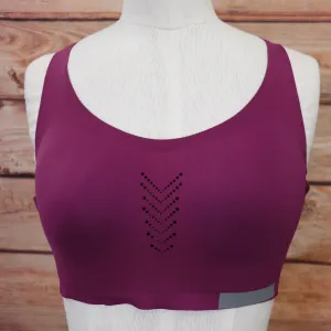 New Victoria's Secret Lightweight Sports Bra with Cross Back In Wine 36C