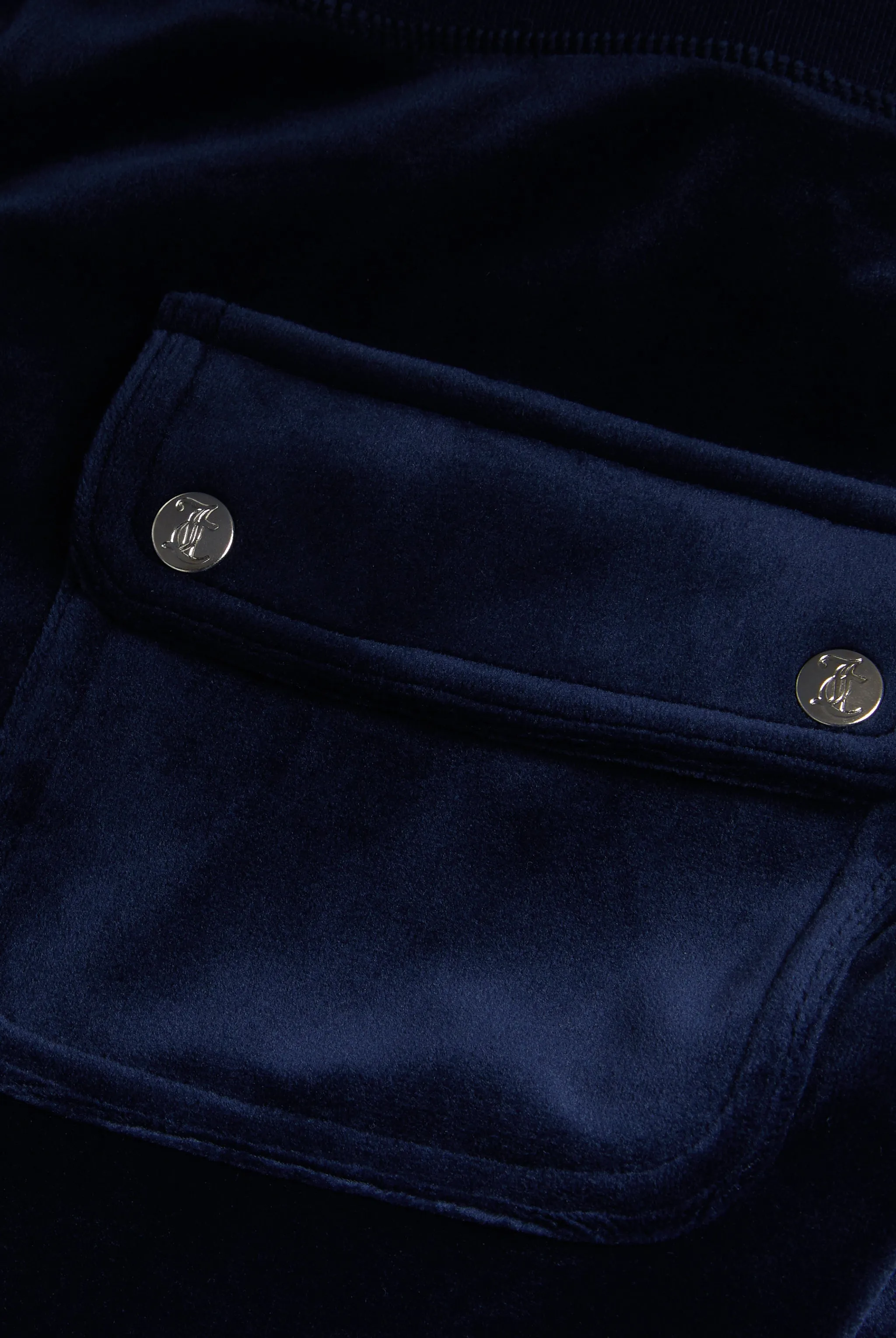 NIGHT SKY LOW RISE VELOUR TRACK PANTS