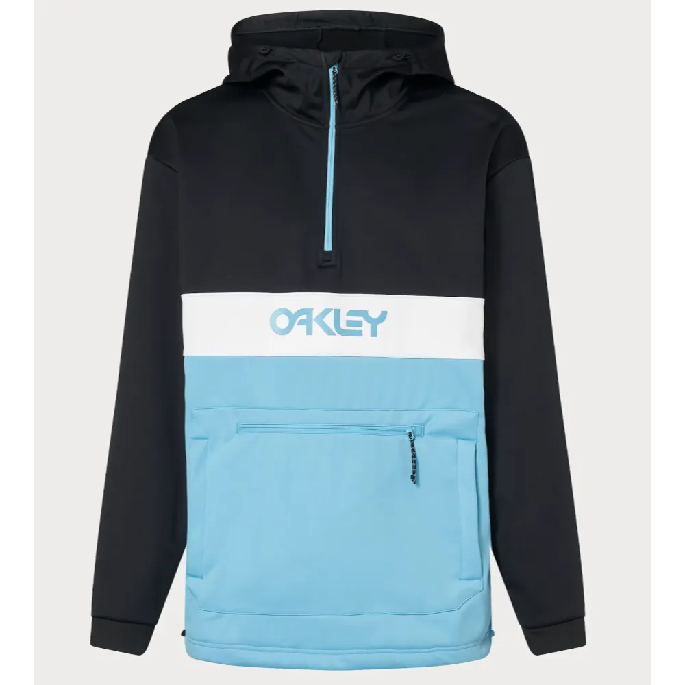 Oakley TNP Nose Grab Softeshell hoodie - Black/Bright Blue