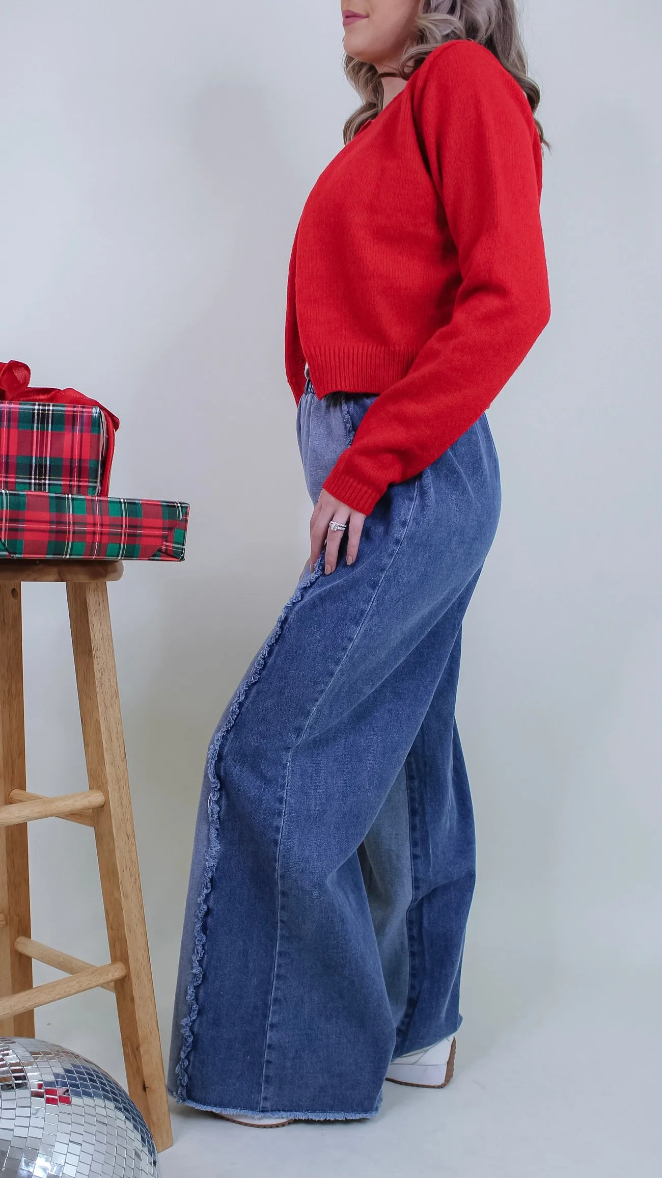 Open Minded Wide Leg Jeans