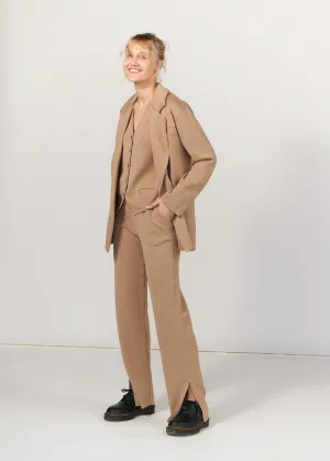 Ora, Forza & Galante Merino Co-ord Beige