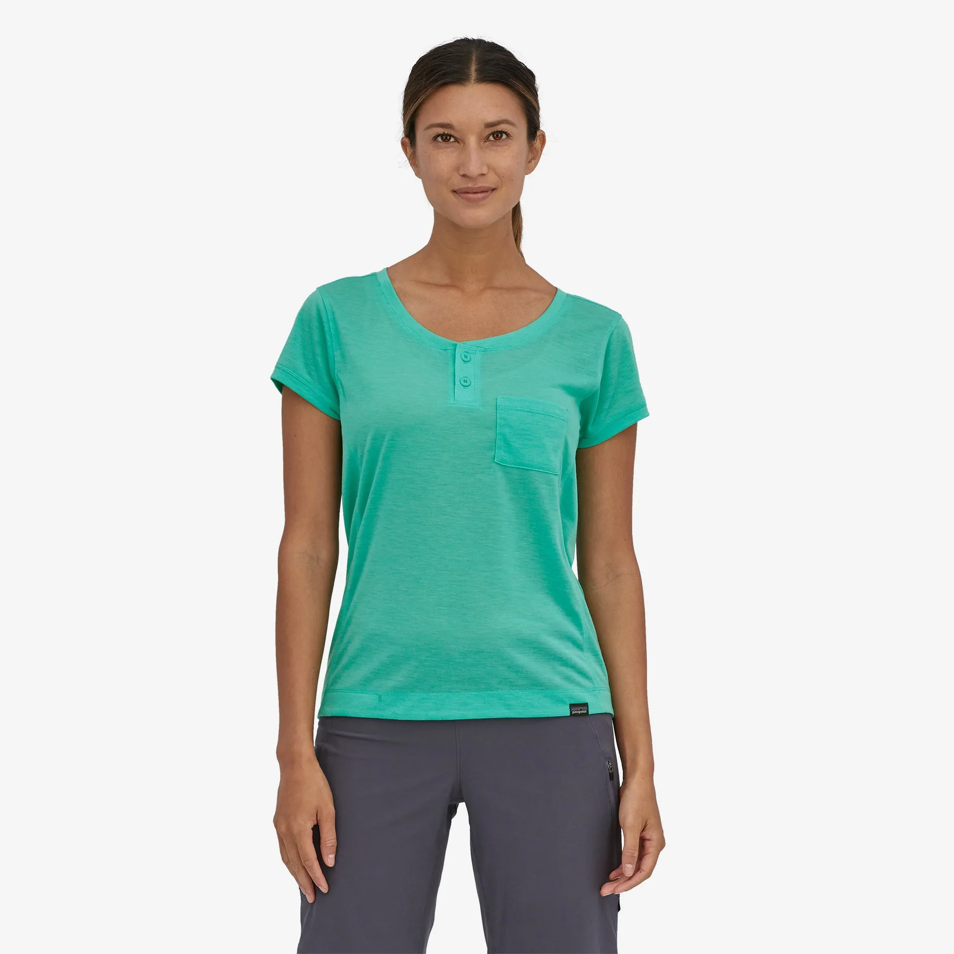 Patagonia Women's Capilene® Cool Trail Bike Henley — SALE