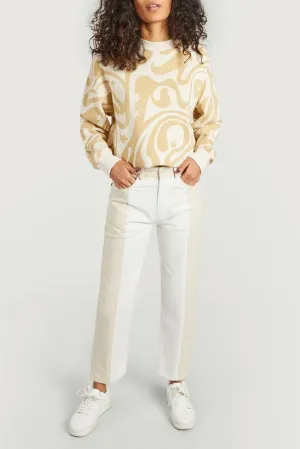 Patched Nele Jeans