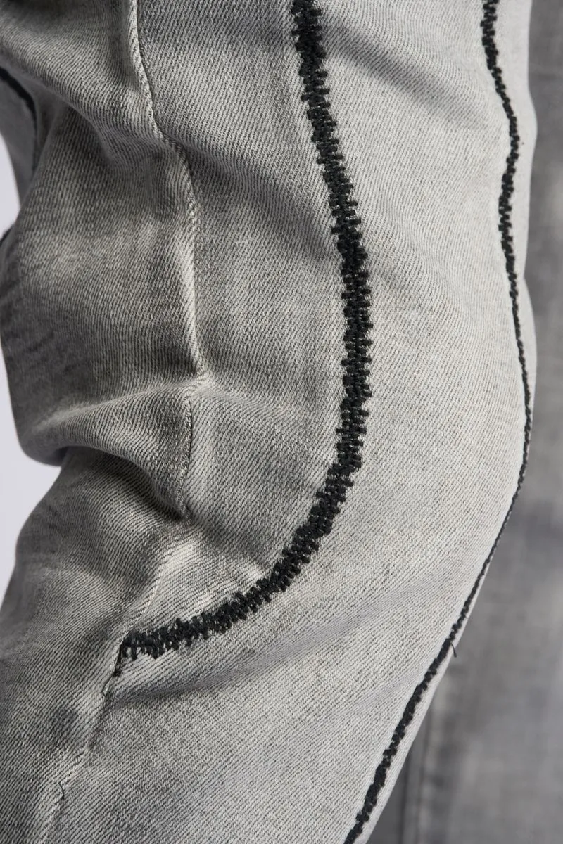 PHEELINGS DALI STACKED DENIM (GREY)