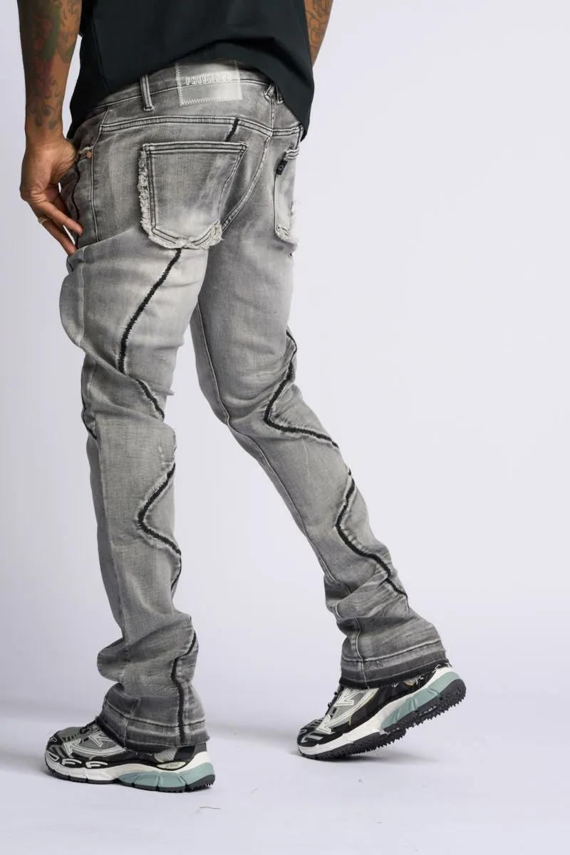 PHEELINGS DALI STACKED DENIM (GREY)