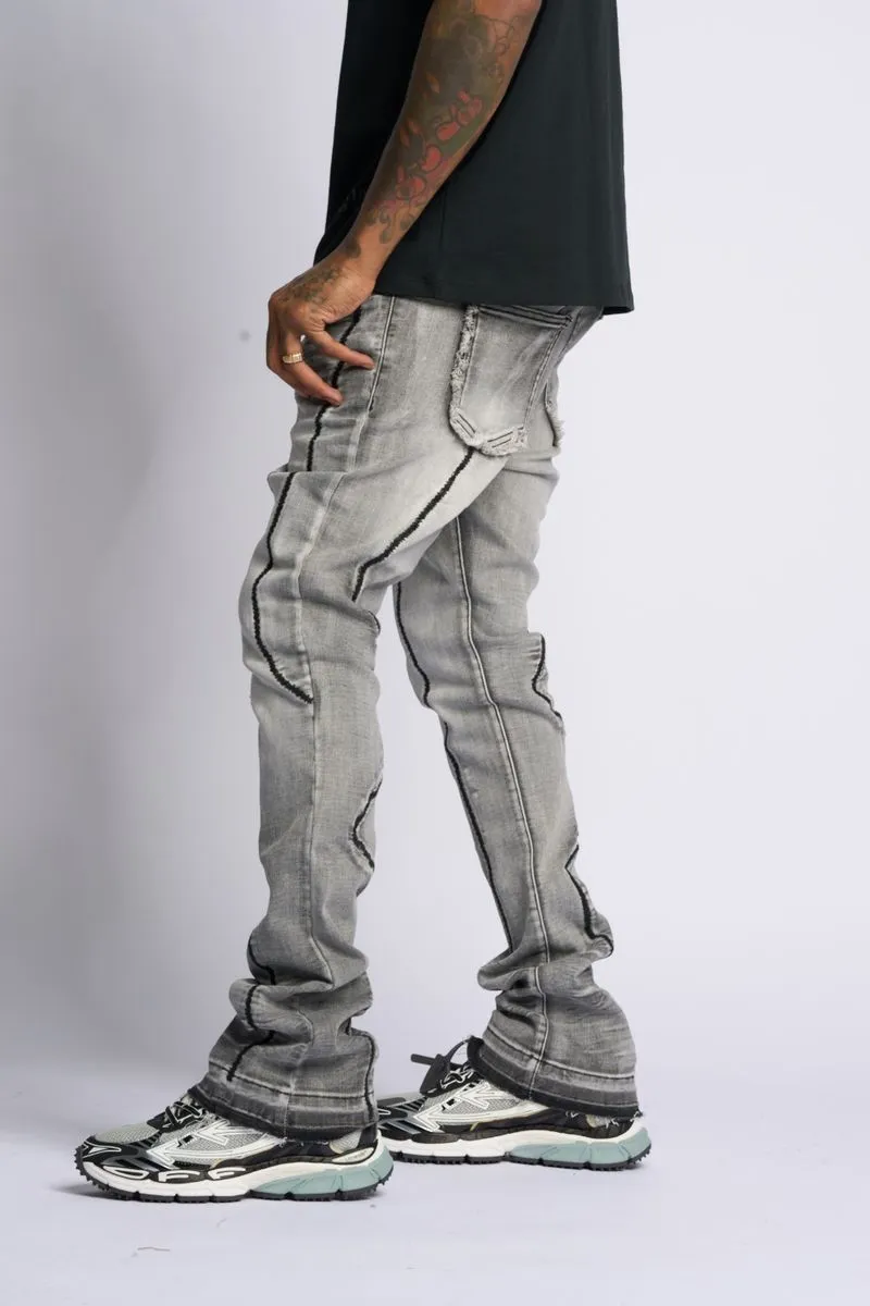 PHEELINGS DALI STACKED DENIM (GREY)