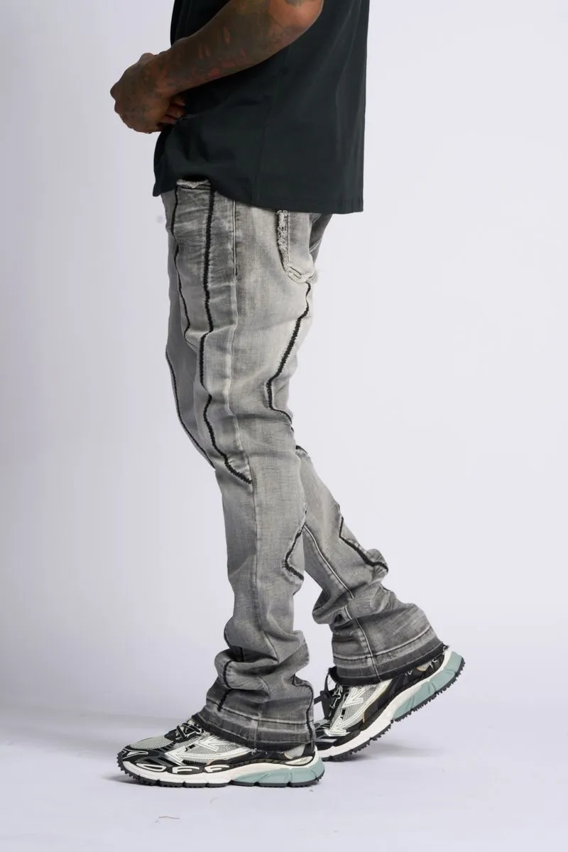 PHEELINGS DALI STACKED DENIM (GREY)