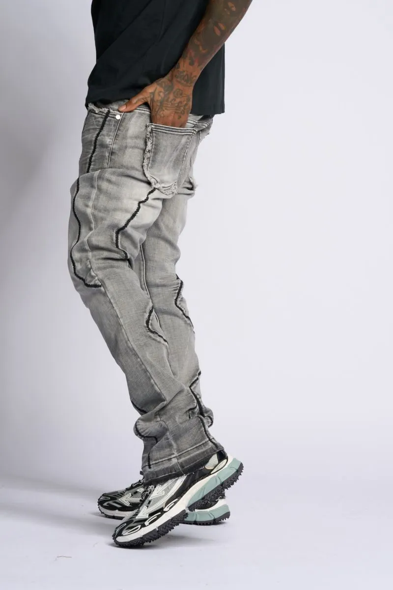 PHEELINGS DALI STACKED DENIM (GREY)