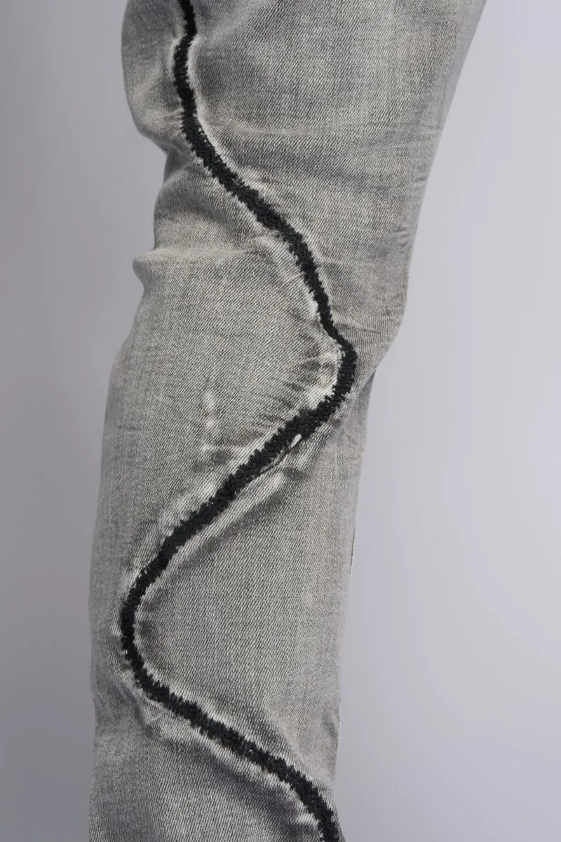 PHEELINGS DALI STACKED DENIM (GREY)