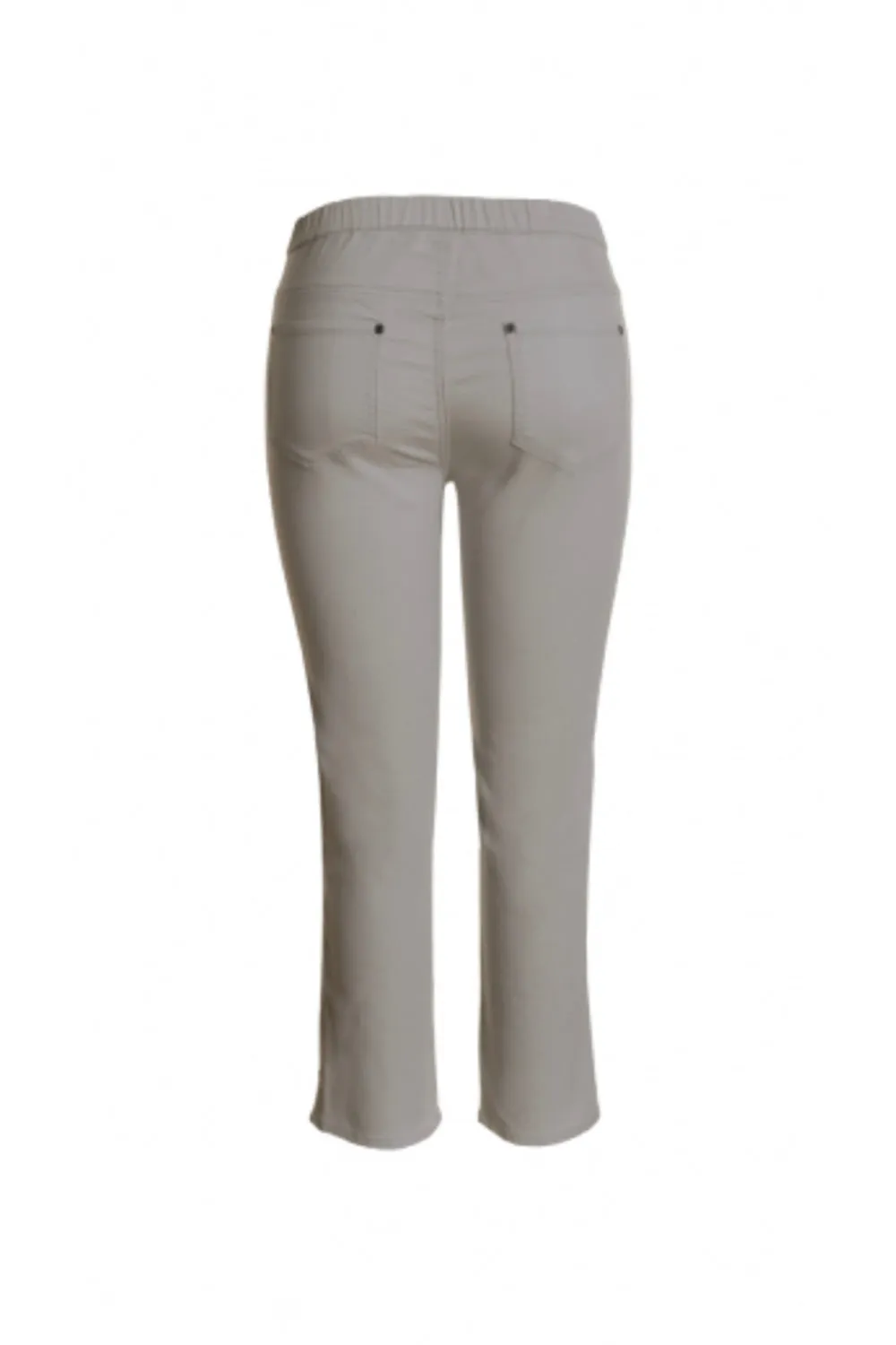 Pull On 7/8 Jean - Beige - CL5