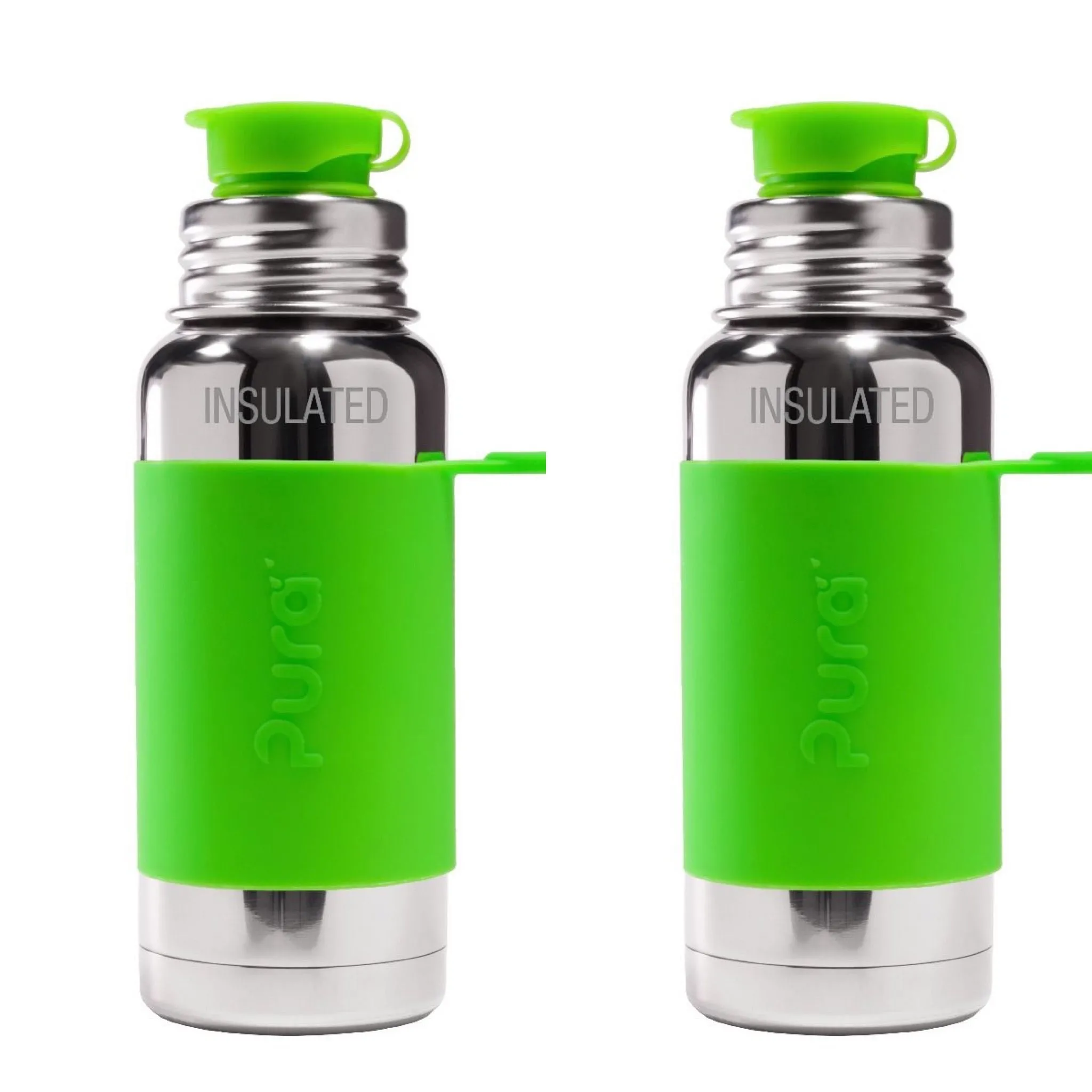 Pura - Insulated Sports Bottle - 475ml (2 pack)