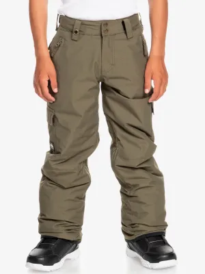 Quiksilver Boys Porter Insulated Snow Pants